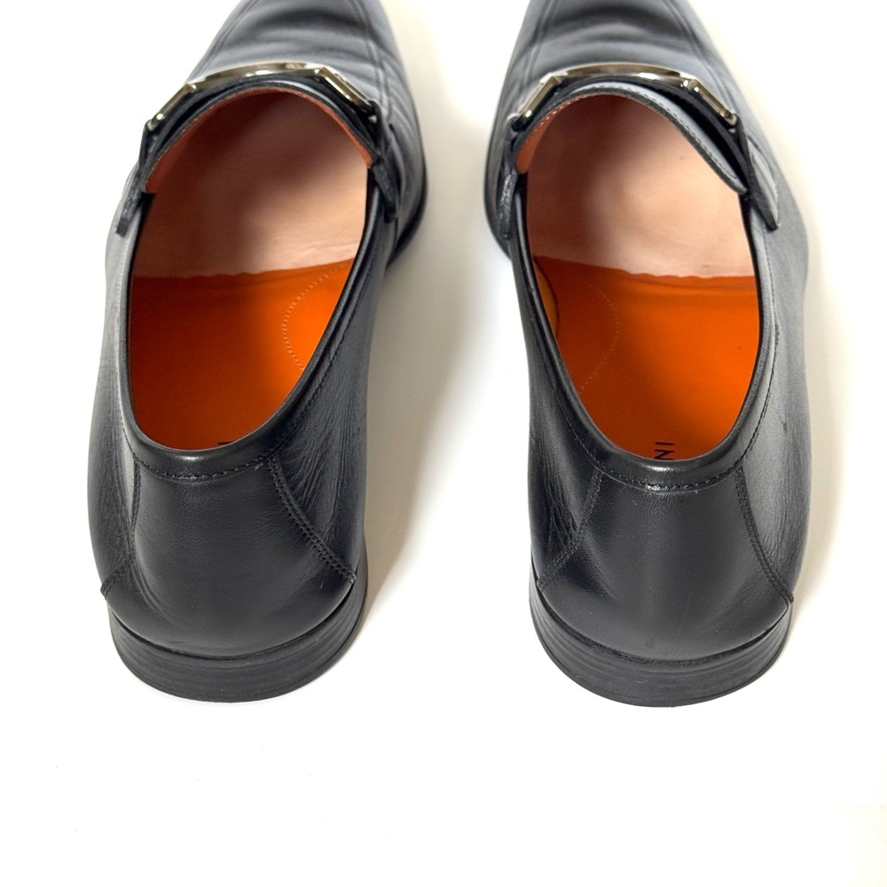 Magnanni Tazon Men’s Bit Loafers in Sleek Black - Picture 4 of 7